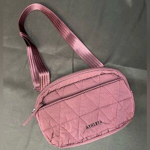 Athleta All About Quilted Crossbody Belt Bag NWOT